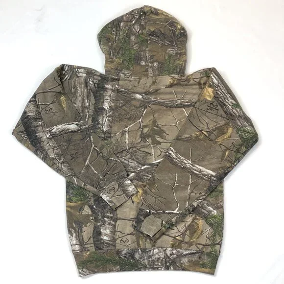 Maine Dept Inland Fisheries & Hunting Russell Realtree Camo Hoodie Size Small - Picture 6 of 8